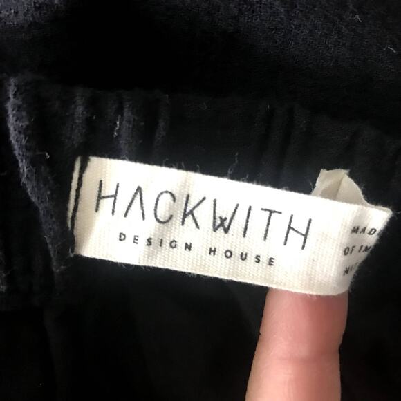 Hackwith Design House Swing Tie black cotton skirt - Picture 8 of 10